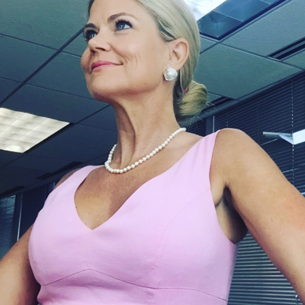 Professional Dress from News Anchor Desk